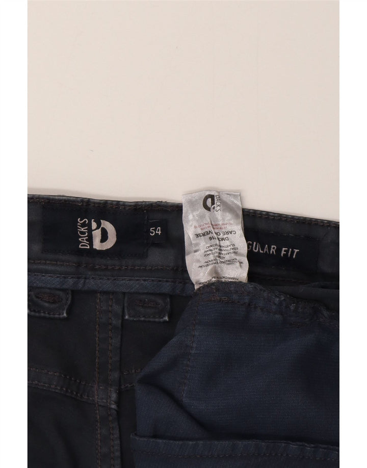 Dack's Pantalones casuales de ajuste regular para hombre IT 54 2XL W38 L31 Algodón gris