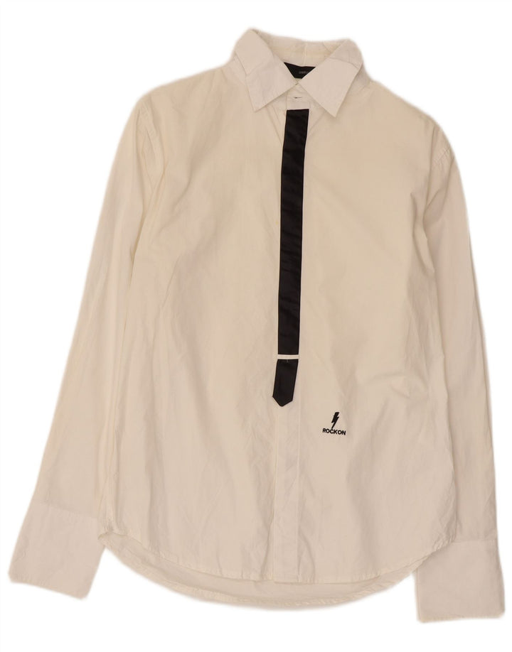 Camisa Dsquared2 Hombre IT 50 Medium Blanco