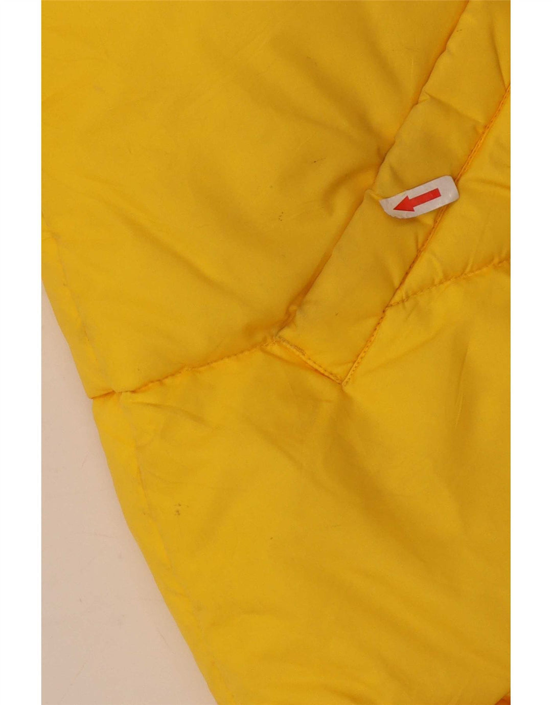 Ragazza Chaqueta acolchada para mujer UK 44 Large Poliamida amarilla