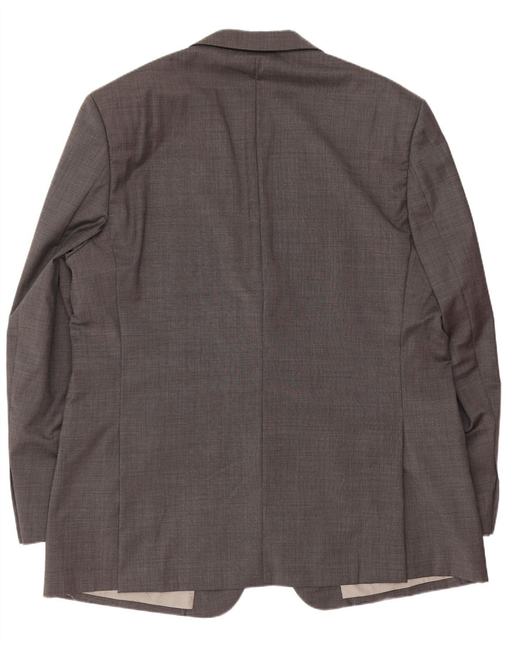 Marks & Spencer Chaqueta tipo blazer de 2 botones para hombre UK 44 XL Lana gris