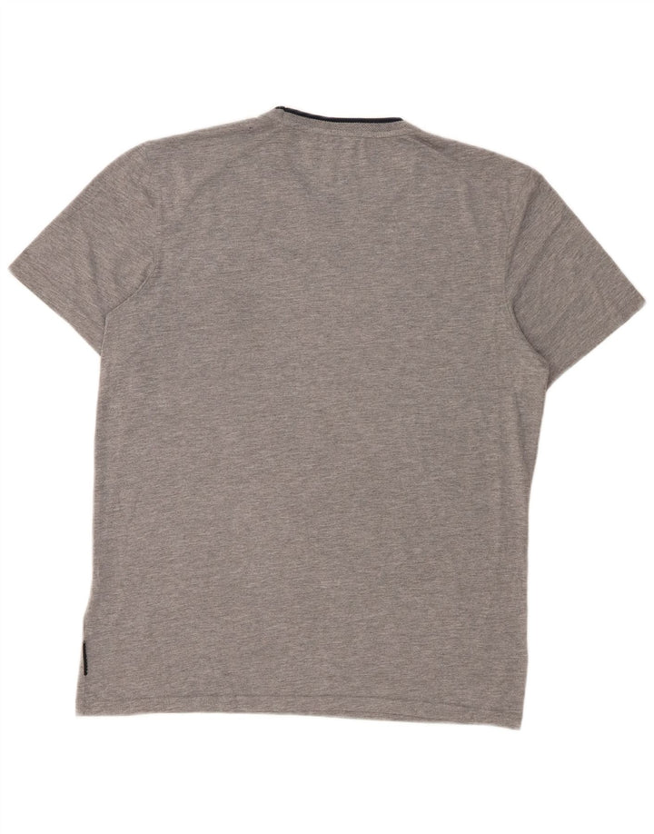 Ted Baker Camiseta para hombre Talla superior 3 Poliéster gris medio