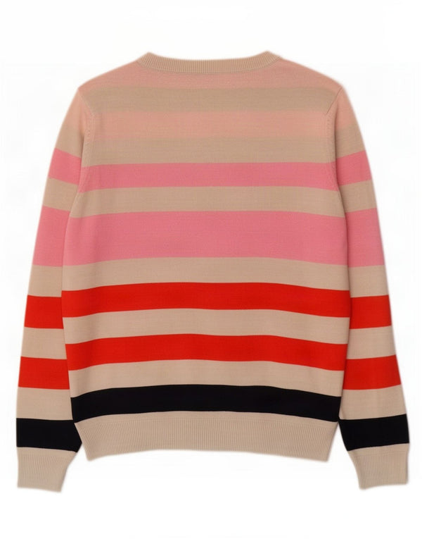 Marks & Spencer Suéter con Cuello en V para Mujer UK 10 Small Multicolor