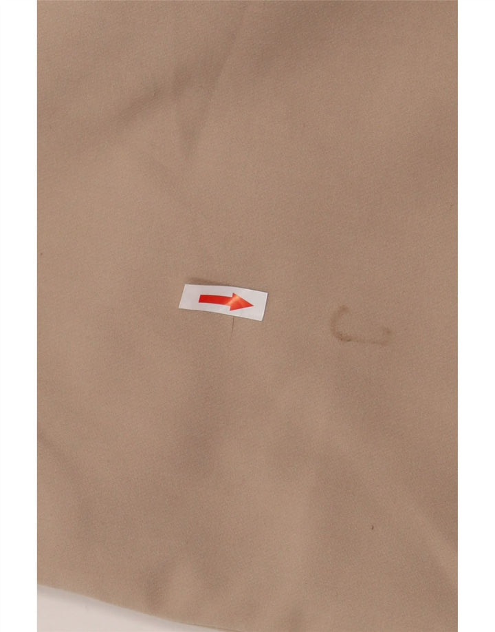 Zara Mujer Chaqueta Blazer Extragrande De Doble Botonadura UK 10 Small Beige