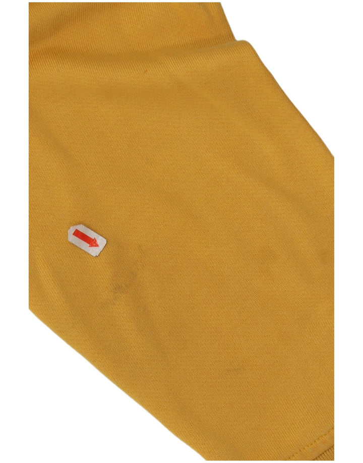 Levi's Hombre Sudadera con gráfico tipo jersey de algodón color block en amarillo grande