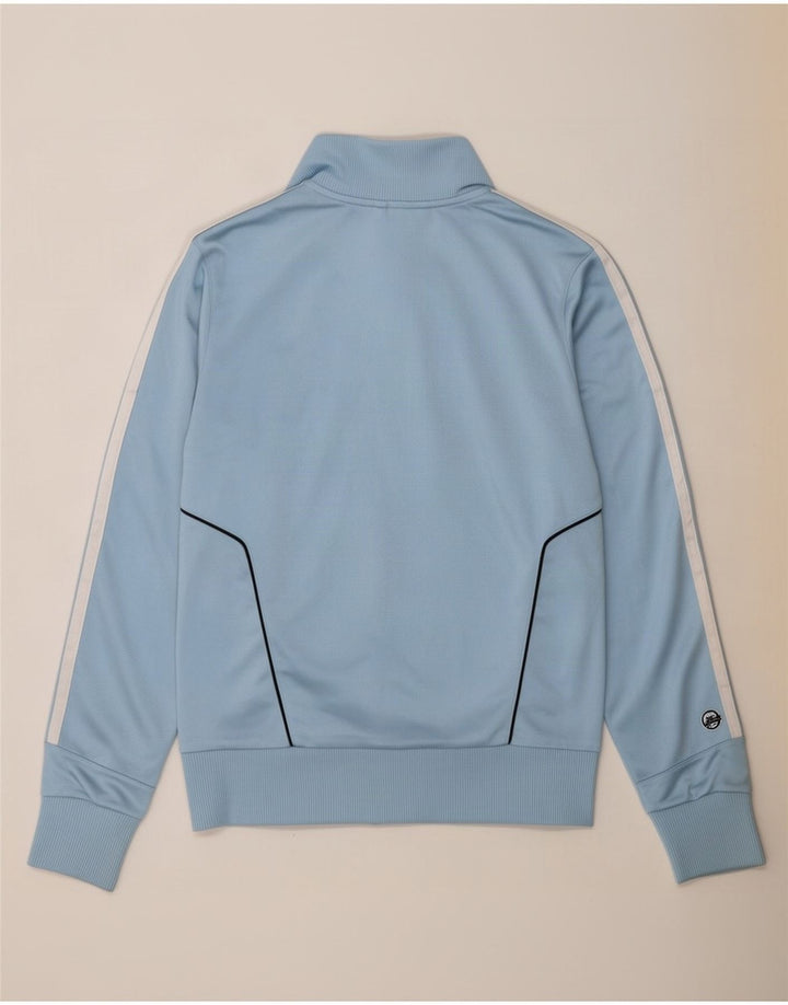 Adidas - Chaqueta de chándal para mujer (talla 40), color azul medio, poliéster