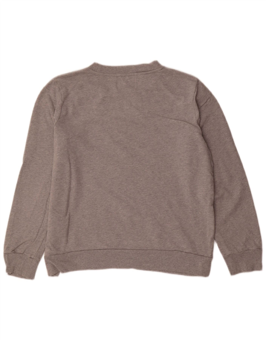 CALVIN KLEIN JEANS Sudadera gráfica para mujer Jersey UK 40 XL Algodón gris