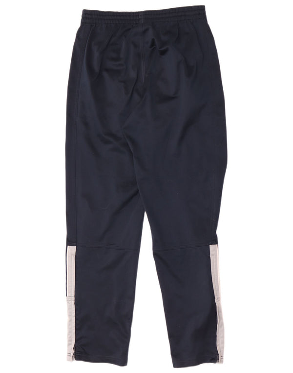 Adidas Pantalones de chándal para hombre ES 32/34 XS Azul marino Colorblock Poliéster