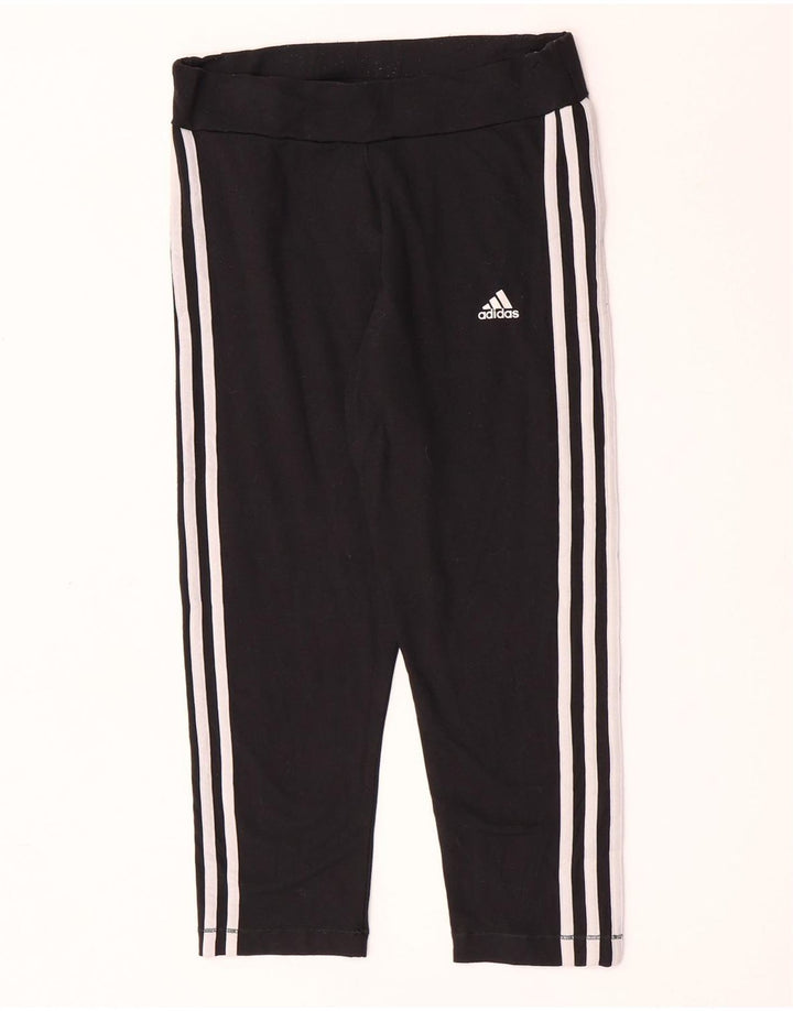 Adidas - Leggings capri Climalite para mujer, talla 40, color negro