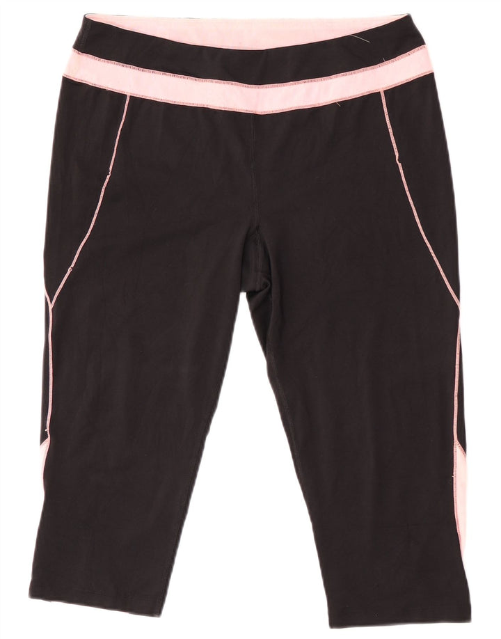 Fila Leggings capri para mujer UK 44 Poliéster color negro grande