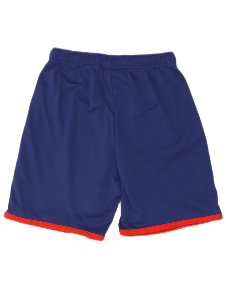 Champion Pantalones cortos deportivos para niños 11-12 años Grande Azul Colorblock Poliéster