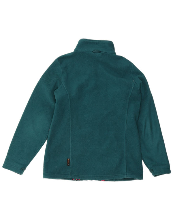 Jack Wolfskin Chaqueta Forro Polar Mujer UK 12/14 Poliéster Verde Medio