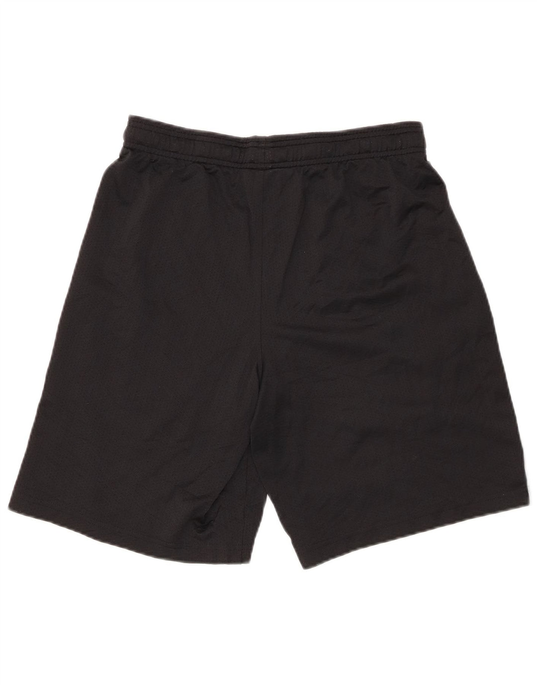 Under Armour Pantalones cortos deportivos de corte holgado para hombre, talla mediana, negro