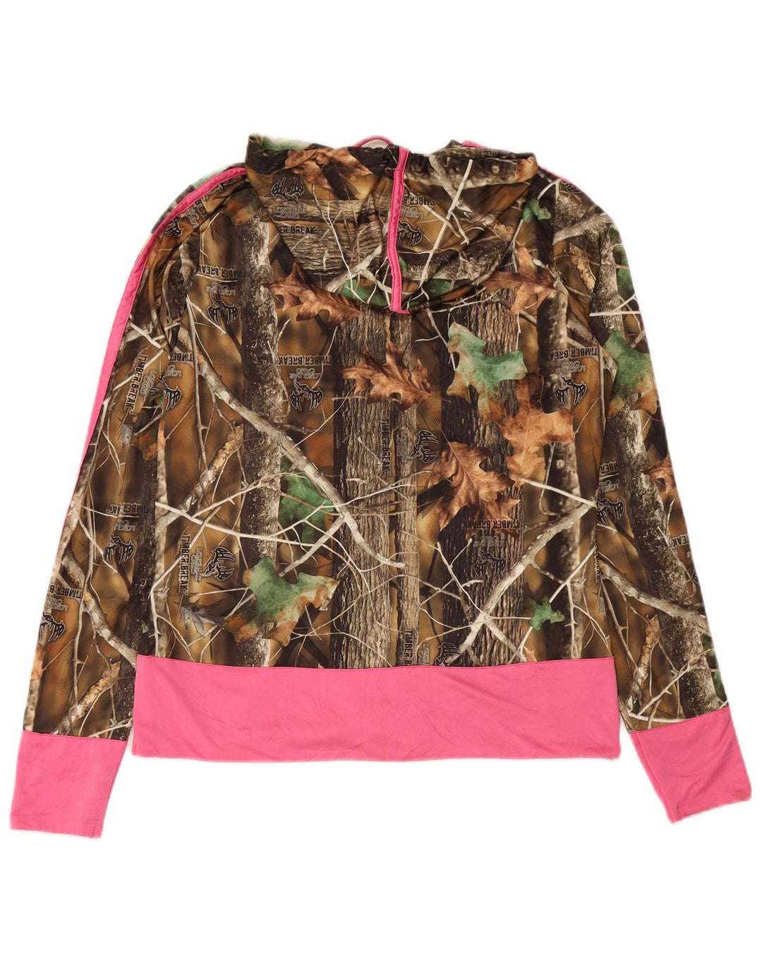 LONGLEAF CAMO Suéter con capucha y cremallera para mujer Reino Unido 14 Camuflaje beige mediano