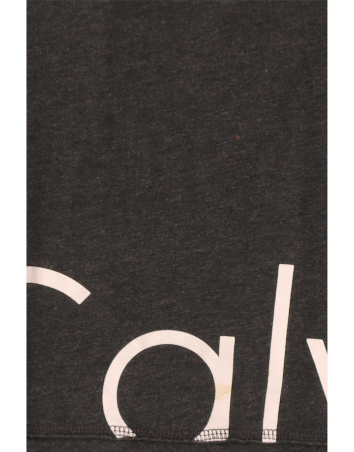 Calvin Klein Camiseta gráfica de rendimiento para mujer UK 44 Gris medio