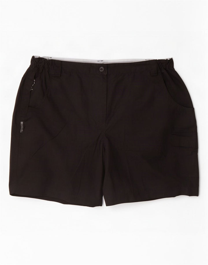 Pantalones cortos tipo cargo para mujer de Mountain Warehouse UK 46 Large W34 Poliéster negro