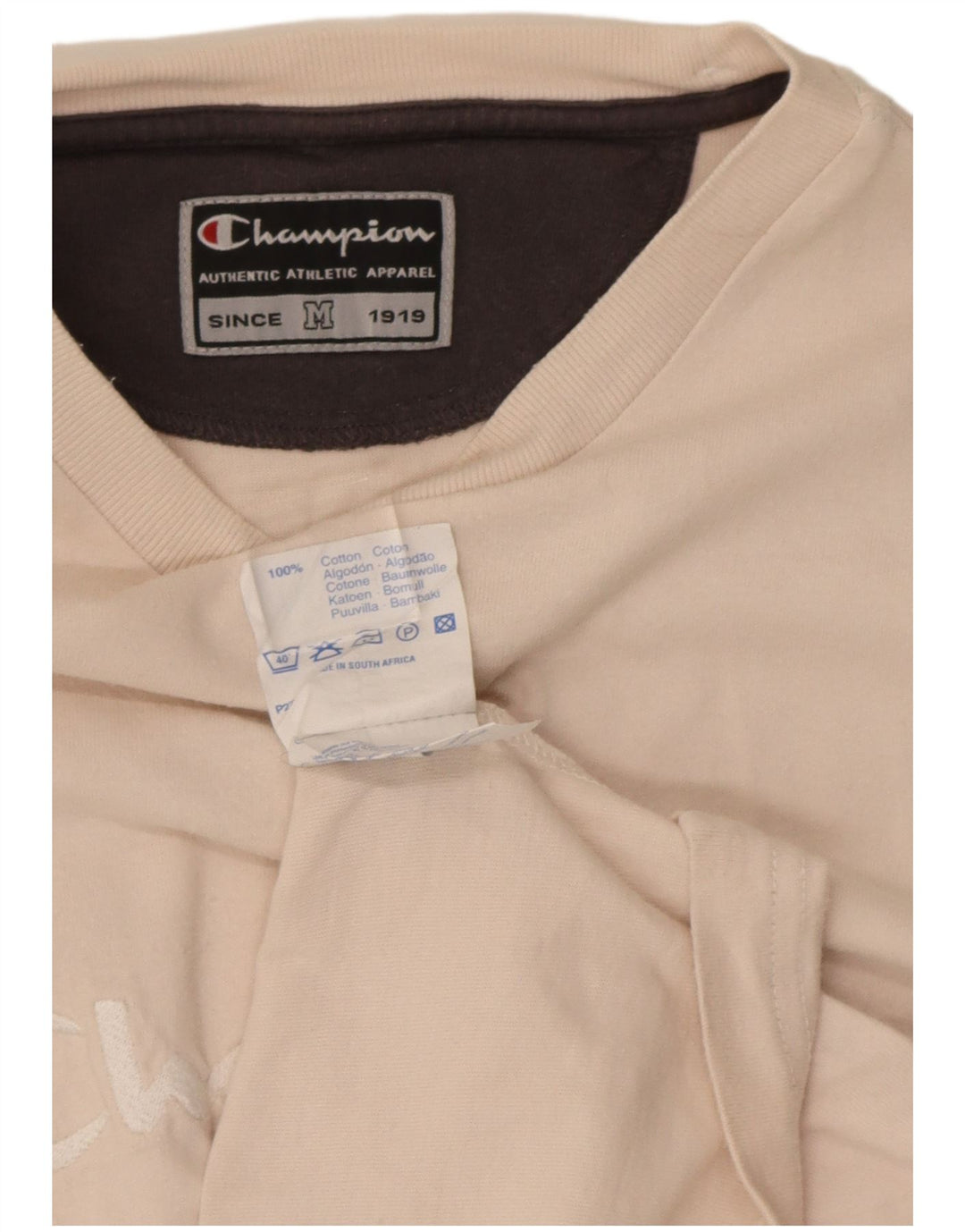 Columbia Camiseta Estampada De Corte Regular De Manga Corta Para Hombre Top Medium Off White
