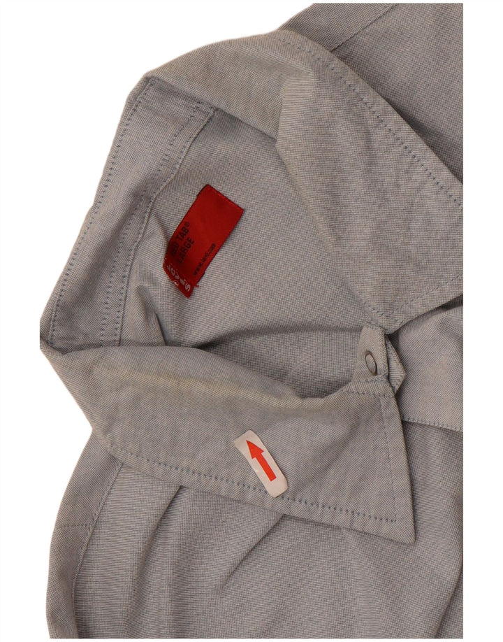 Camisa Levi's Hombre Manga Corta Algodón Azul Grande