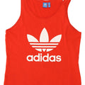 Adidas Mens Graphic Vest Top Grande Algodón Rojo