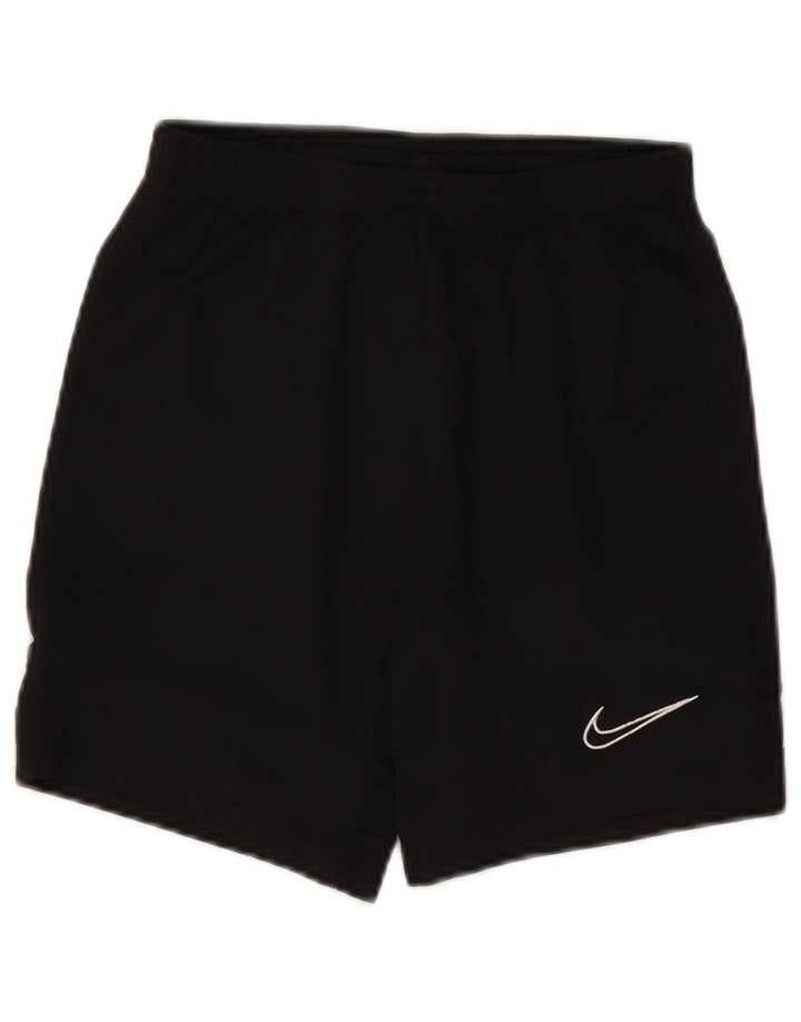 NIKE Pantalones cortos deportivos Dri Fit para niños 10-11 años Mediano Negro Poliéster