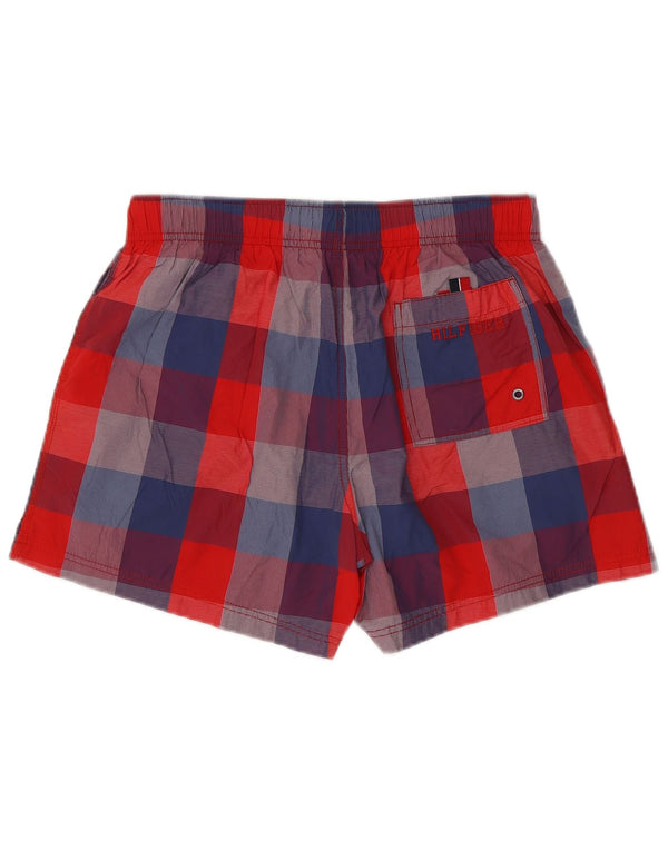 TOMMY HILFIGER Bañador tipo shorts para hombre Medium Multicolor Check