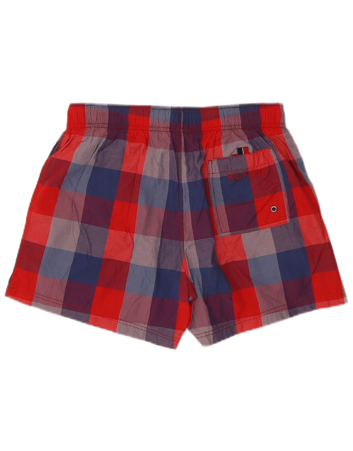 TOMMY HILFIGER Bañador tipo shorts para hombre Medium Multicolor Check