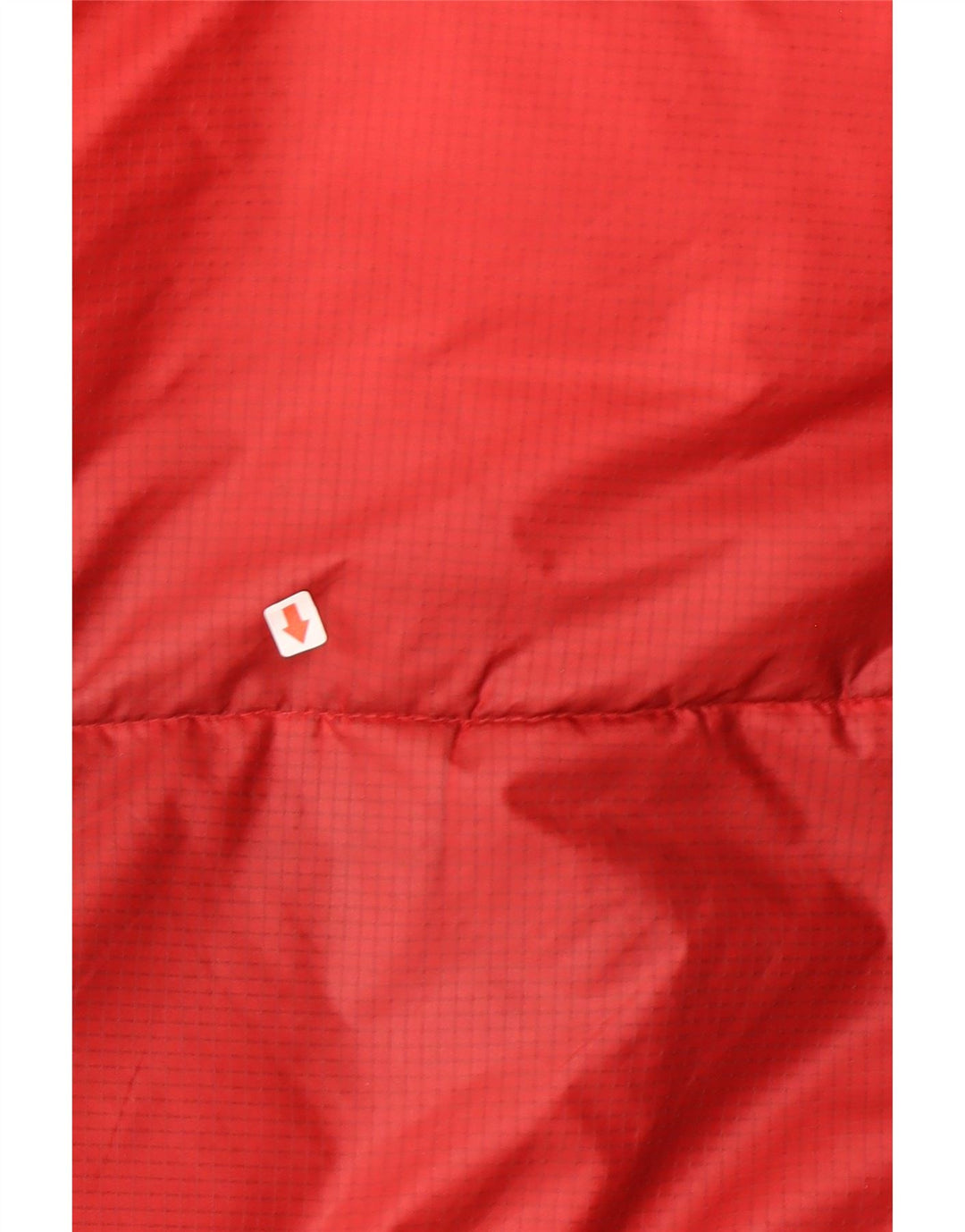 Dickies Chaqueta acolchada con capucha para hombre UK 38 Medium Red Colourblock Nylon