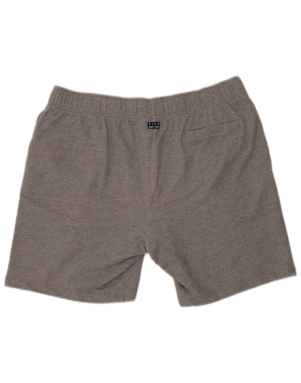 Fila Shorts deportivos para hombre XL Gris moteado