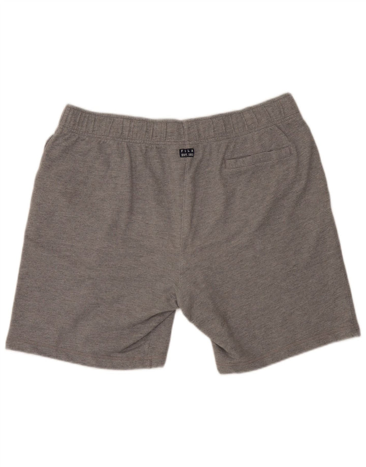 Fila Shorts deportivos para hombre XL Gris moteado