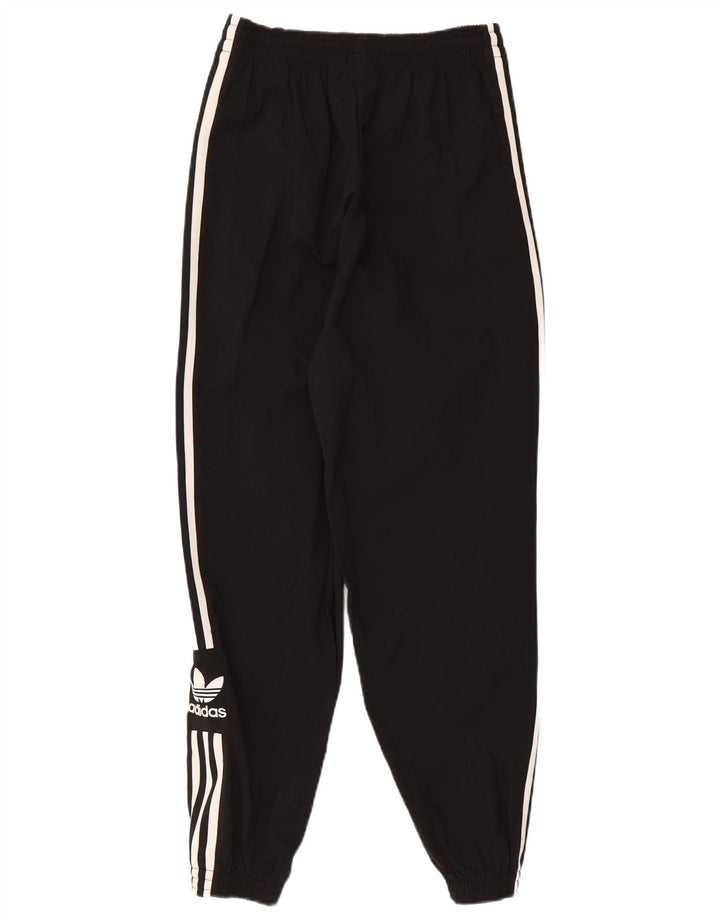 Adidas Mujer Chándal Pantalones Joggers UK 8 Pequeño Negro Poliéster