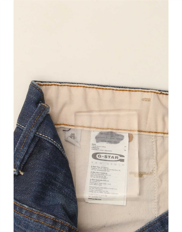 Pantalones cortos vaqueros G-Star para hombre W31 Algodón azul medio