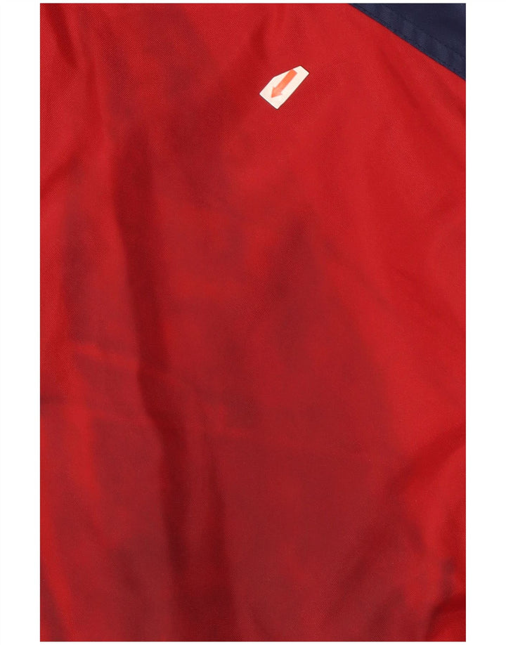 Umbro Chaqueta cortavientos con capucha para hombre UK 38 Medium Azul marino Colorblock