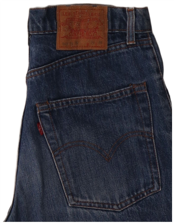 LEVI'S Pantalones cortos de mezclilla para hombre W34 Algodón azul grande