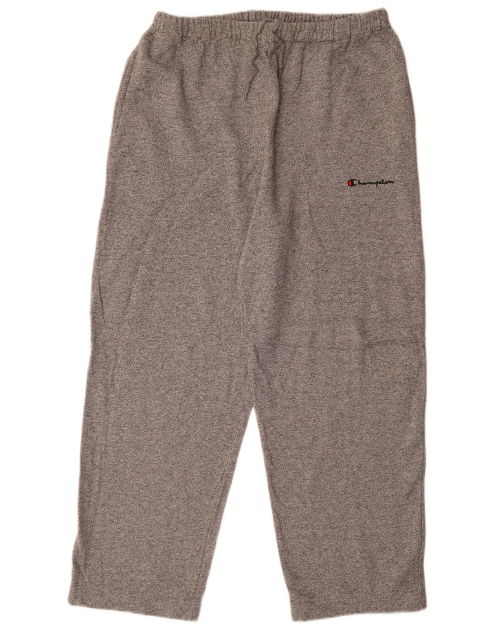 Champion Pantalones De Chándal Para Hombre De Algodón Moteado Gris Grande