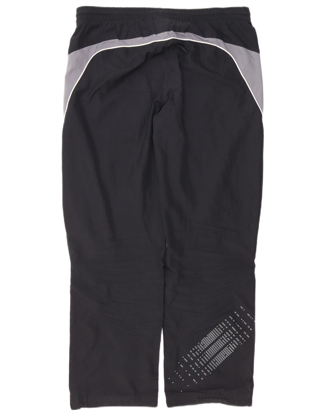 ADIDAS Pantalón de chándal para hombre Grande Negro Colorblock Poliéster