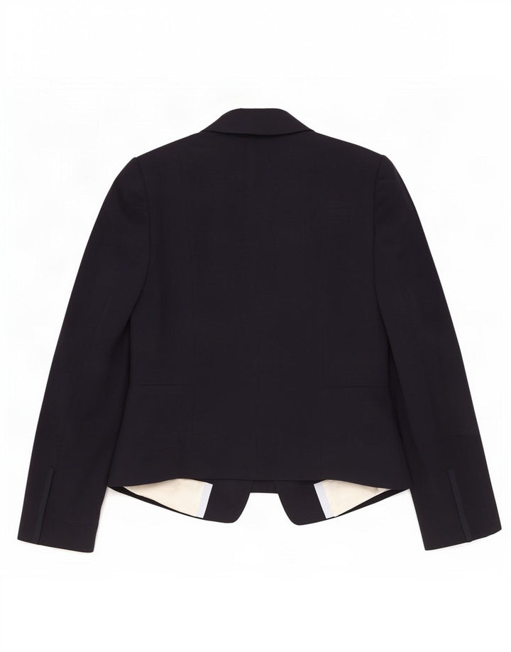 Marks & Spencer Chaqueta tipo blazer con 1 botón para mujer, talla 44, talla mediana, azul marino