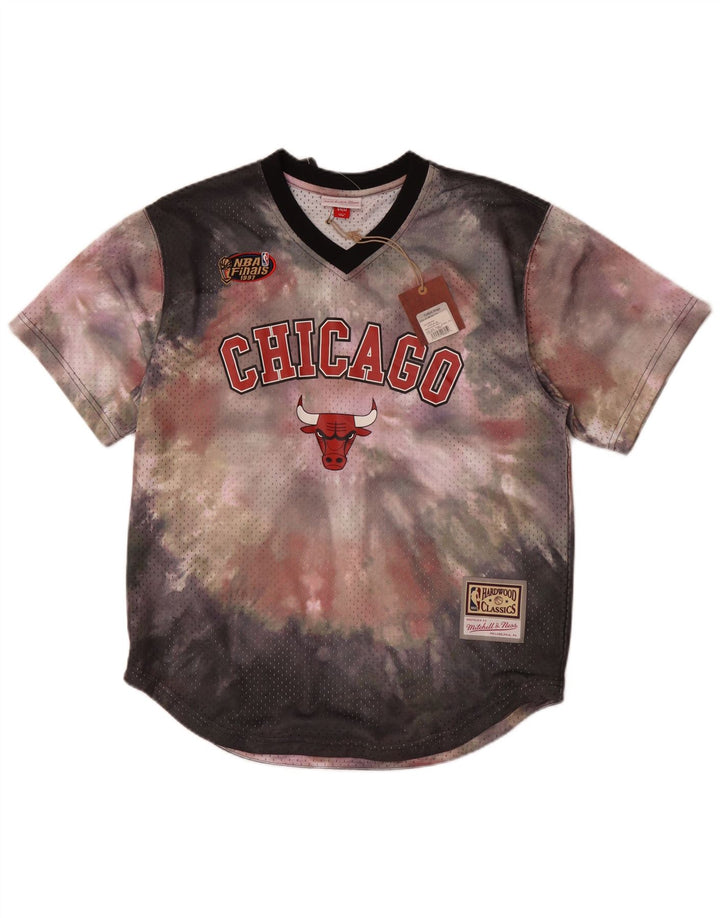 Mitchell & Ness - Camiseta gráfica para hombre, talla 44, talla grande, multicolor