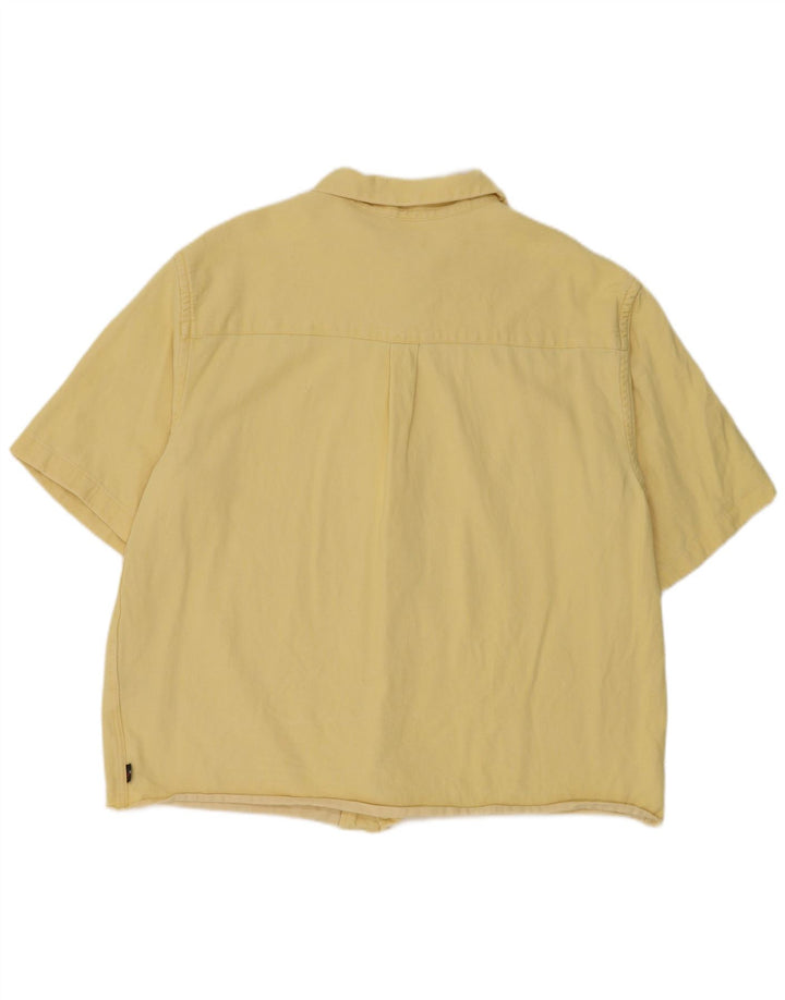 Levi's Hombre Camisa Vaquera De Manga Corta De Algodón Amarillo Medio