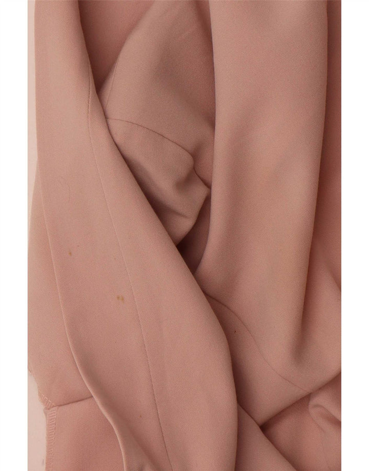 Marks & Spencer Chaqueta tipo blazer abierta para mujer UK 40 Poliéster rosa medio