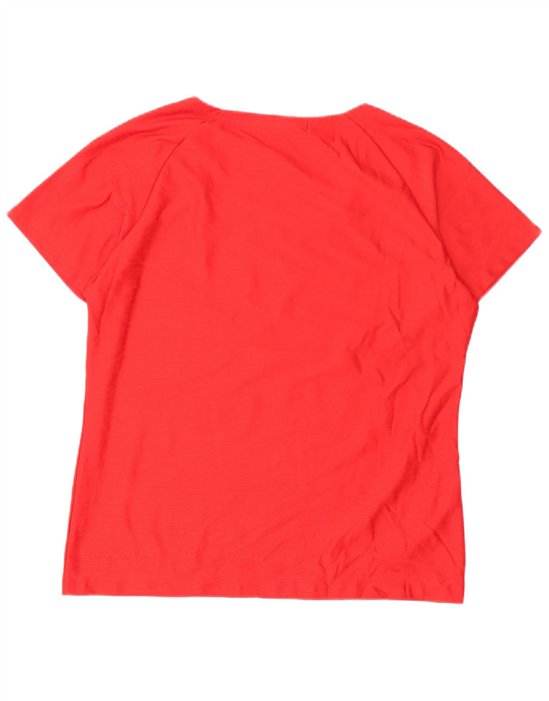 Nike Camiseta para mujer Top US 12/14 Grande Rojo Poliéster