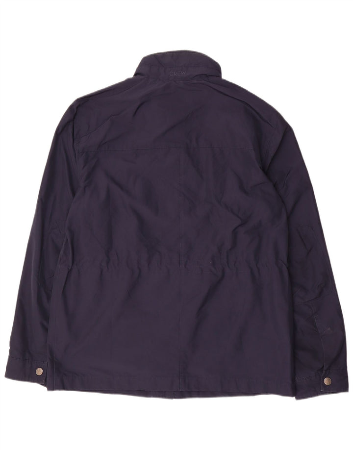 Crew Clothing Chaqueta utilitaria para hombre UK 38 Mediano Azul marino Poliéster