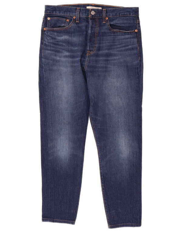 Vaqueros Levi's Mujer Wedgie Cropped W30 L26 Algodón Azul