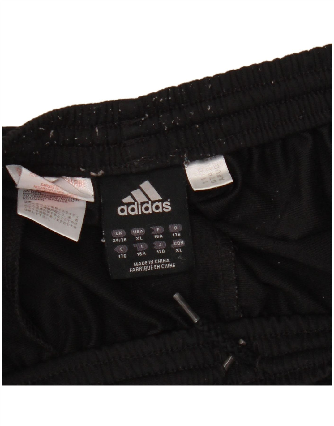 Pantalón Chándal ADIDAS Niño 15-16 Años Negro