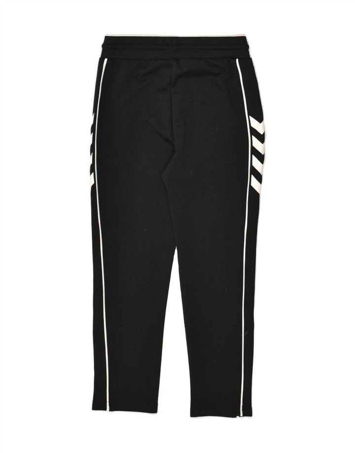 HUMMEL Girls Tracksuit Trousers 7-8 Years Black | Vintage Hummel | Thrift | Second-Hand Hummel | Used Clothing | Messina Hembry 