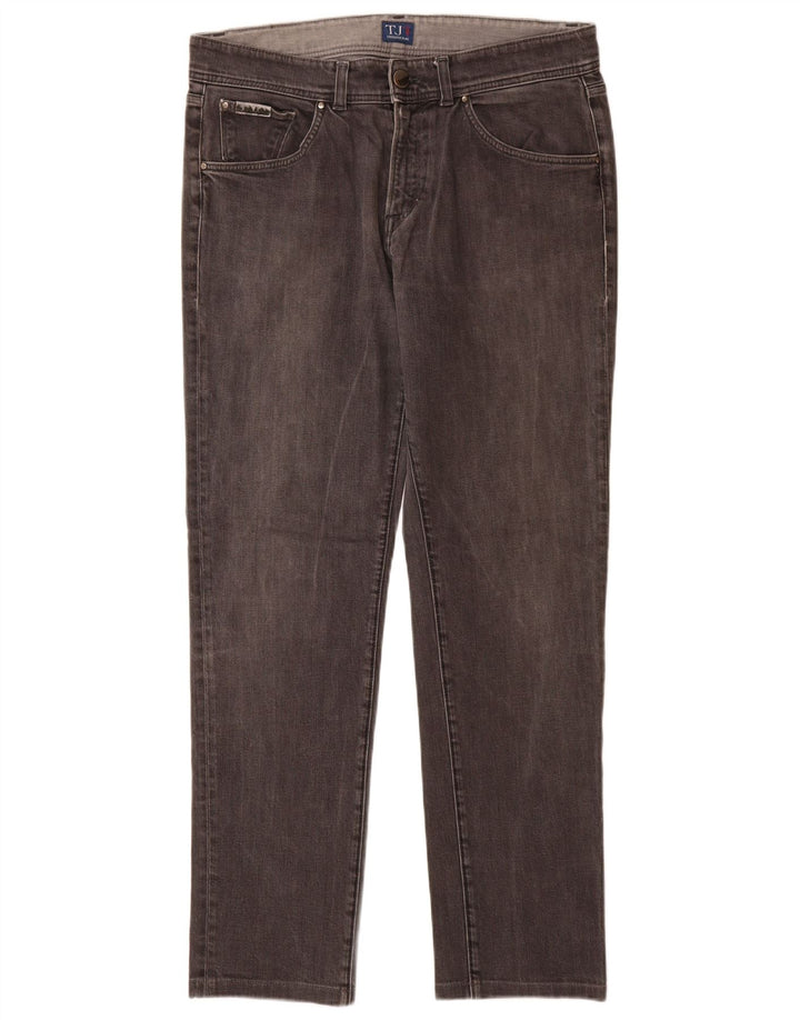 Vaqueros Trussardi Hombre Slim W35 L32 Algodón Gris