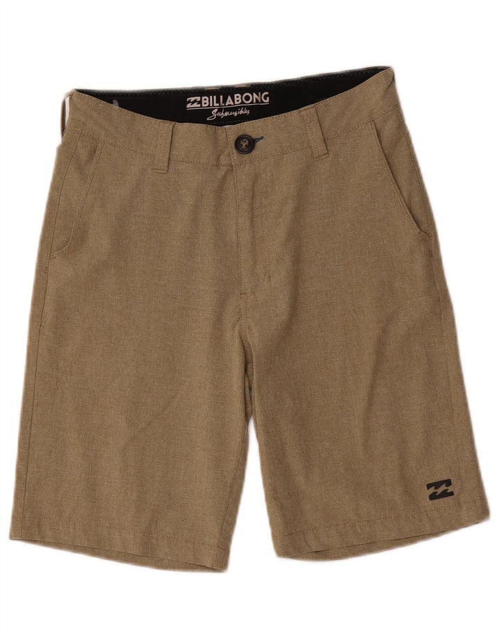 Billabong Mens Chino Shorts W28 Pequeño Poliéster Caqui