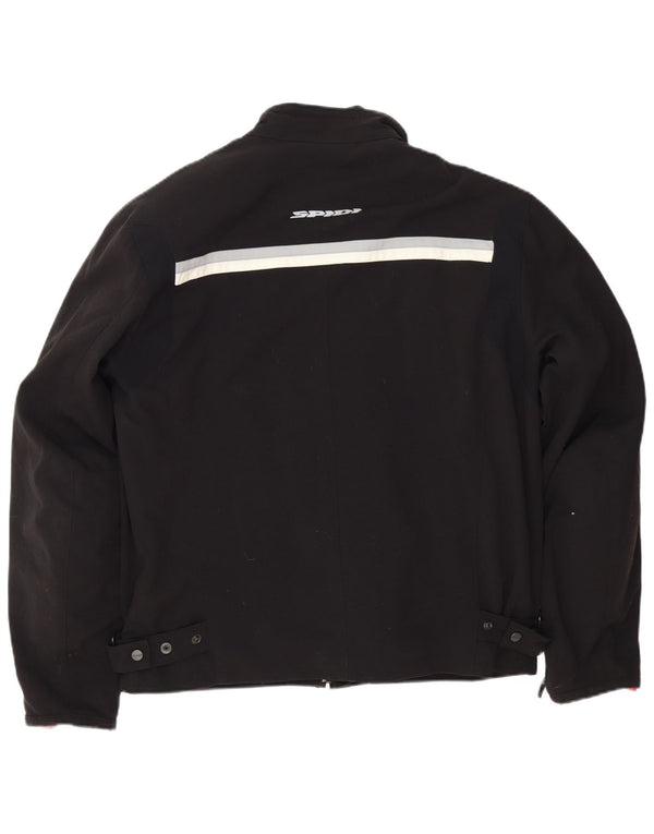 Spidi Mens Racer Jacket UK 40 Large Negro Colorblock Poliamida