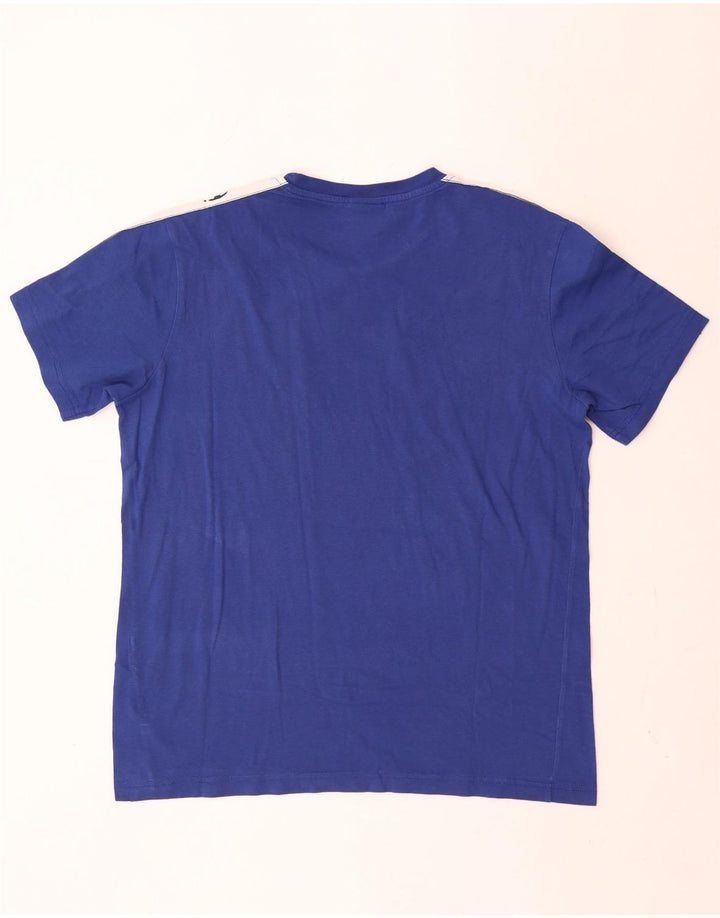 Champion Camiseta Gráfica Para Hombre Top Azul Medio Colorblock