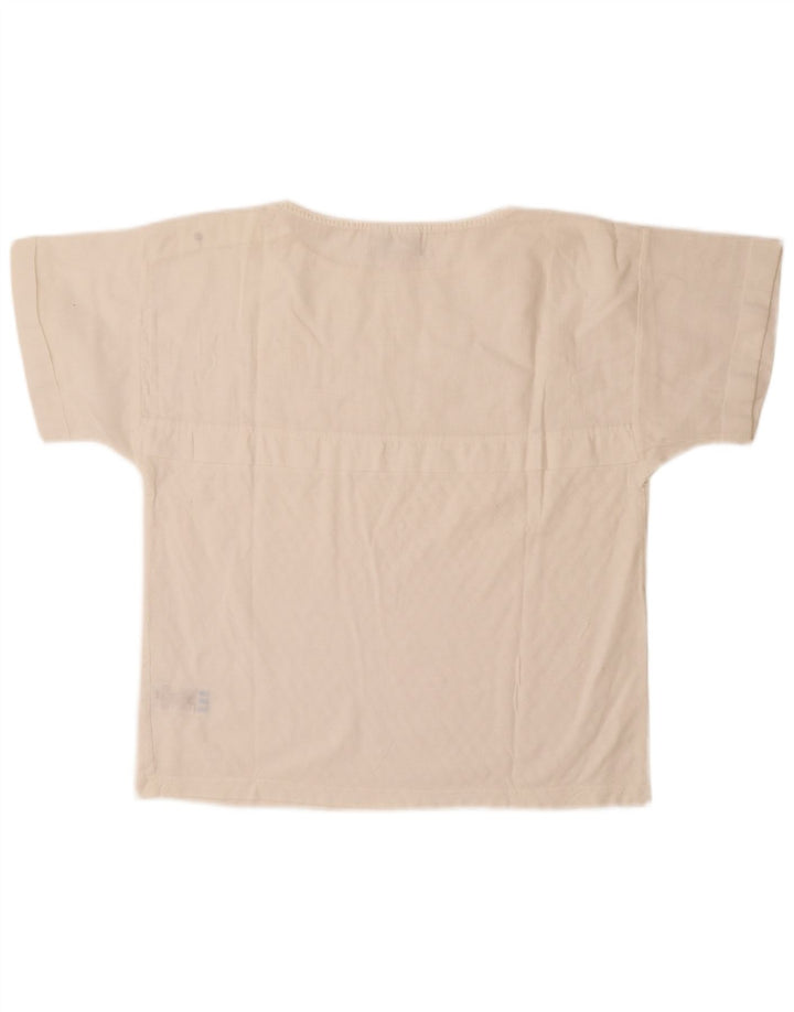 Adidas Camiseta Mujer Top EU 40 Medio Blanco Algodón
