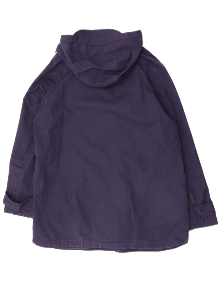 JOULES Chubasquero con capucha para mujer UK 40 Grande Poliéster azul marino