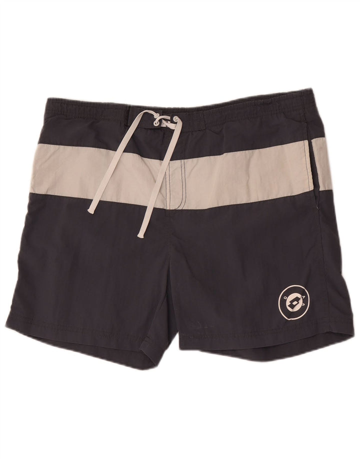 Bañador Lotto Hombre Color Block Grande Gris